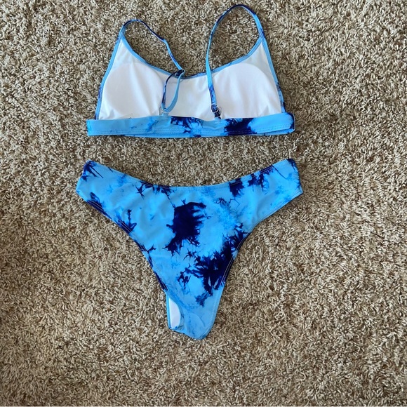 Blue Tie Dye Bikini - Large - Picture 2 of 4